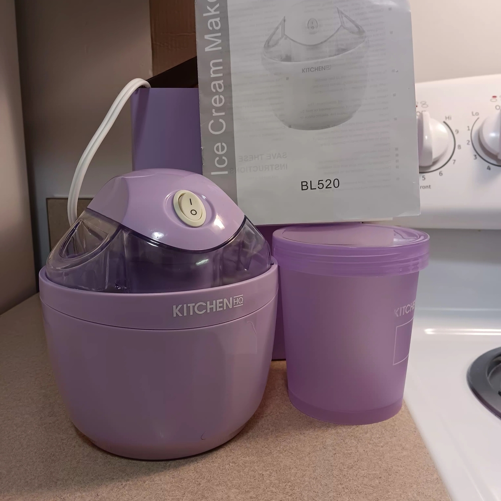 Purple Ice Cream Maker